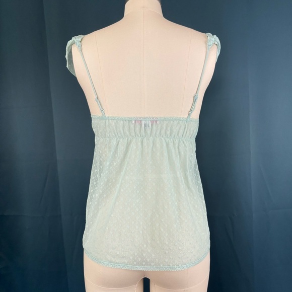 Y2K 2005 Victoria’s Secret Angels Babydoll Mesh Night Top - Picture 4 of 6